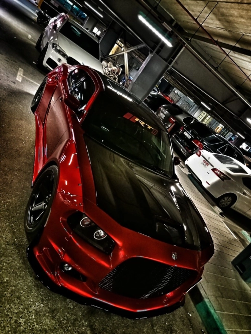 Ravoony Plus Gloss Metallic Vampire Red Vinyl Car Wrap review 