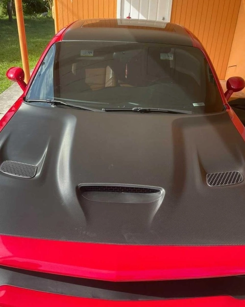 Ravoony Plus PET Matte 3D Carbon Black Vinyl Wrap review 