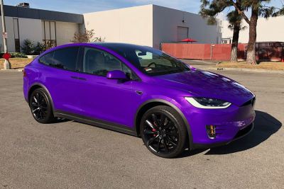 Ravoony Plus Glossy Explosion Purple Car Vinyl Wrap review Robert Sørflaten 01