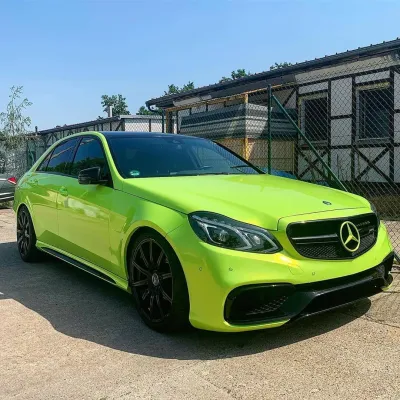 Ravoony Plus Magic Gold Fluorescence Car Vinyl Wrap review Lincoln  Alt