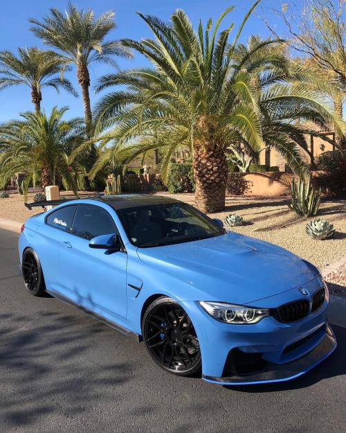 Ravoony Plus PET Gloss Abudhabi Blue Car Vinyl Wrap review 