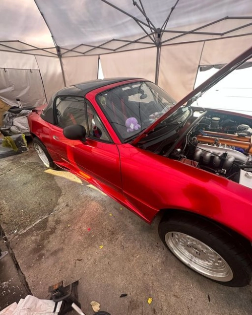 Ravoony Plus Gloss Metallic Vampire Red Vinyl Car Wrap review 