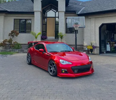 Ravoony Plus Gloss Metallic Vampire Red Vinyl Car Wrap review Jared Novak 01