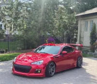 Ravoony Plus Gloss Metallic Vampire Red Vinyl Car Wrap review 2