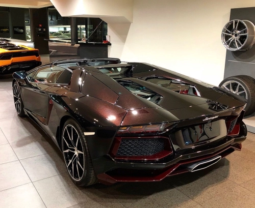 Ravoony Plus Glossy Diamond Black Red Vinyl Car Wrap review 