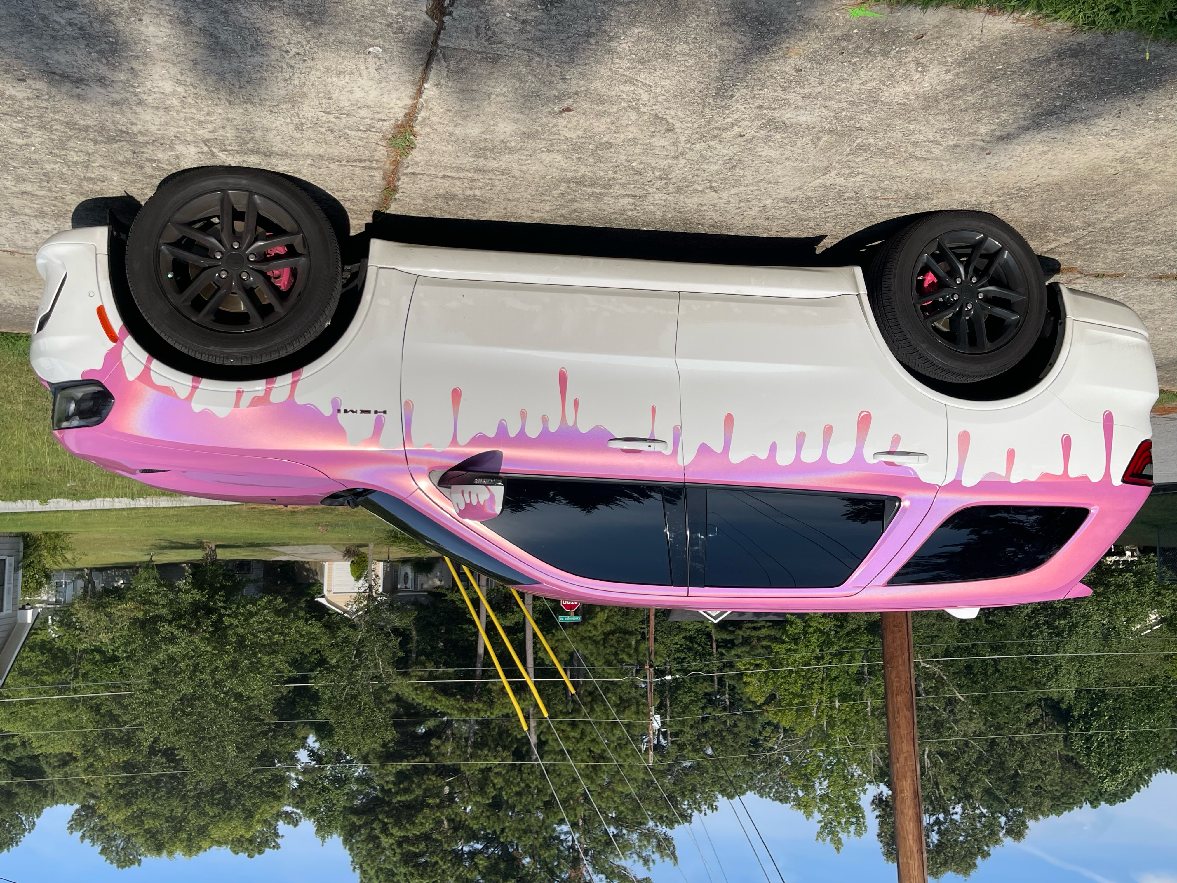 Ravoony Plus Glossy Laser Pink Car Vinyl Wrap review Leann Blum 00