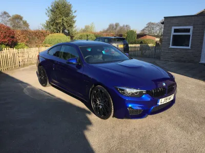 Ravoony Plus Tesla Gloss Deep Blue Vinyl Car Wrap review Lucas 00