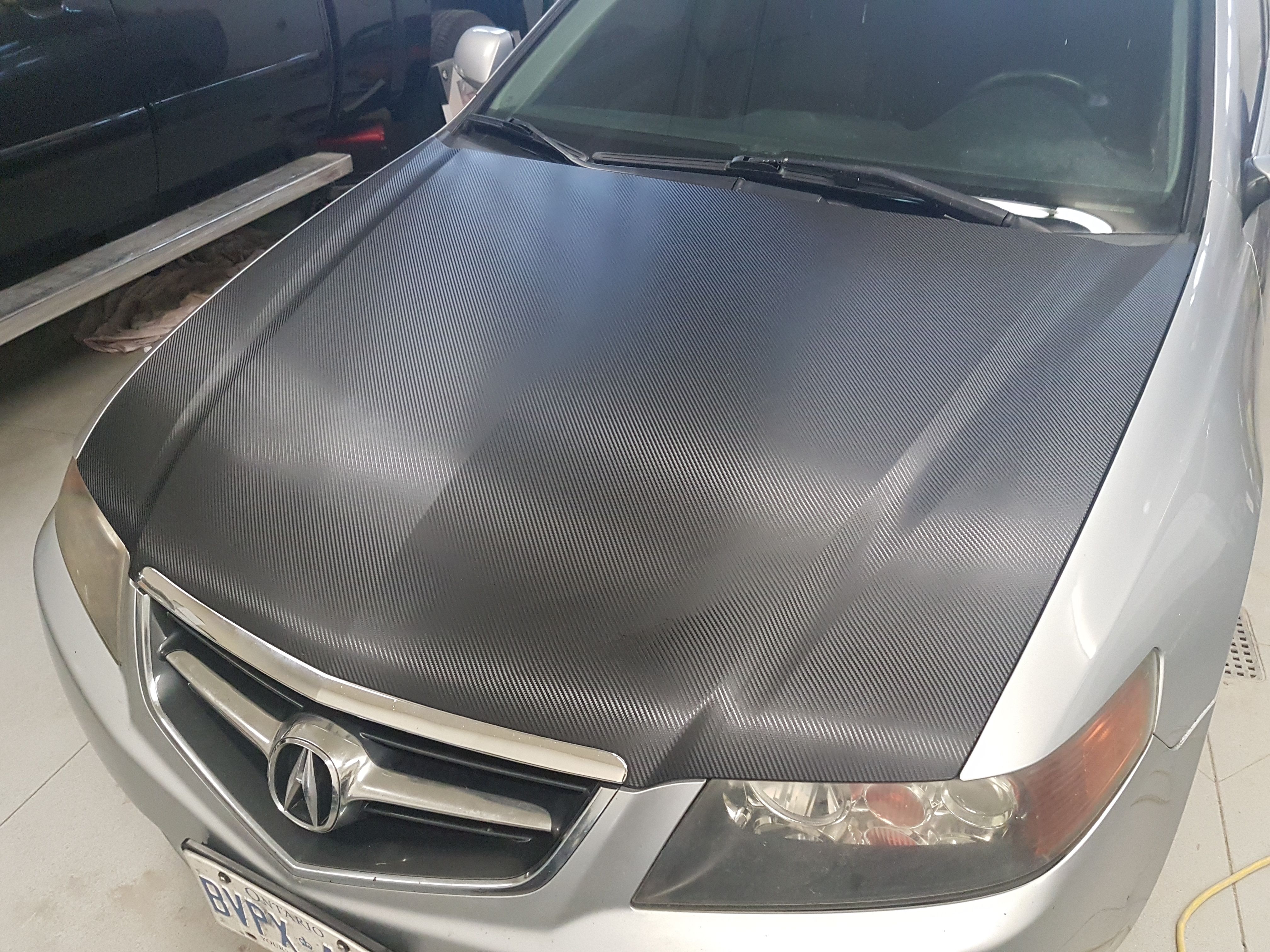 Ravoony Plus PET Gloss 6D Carbon Fiber Car Wrap review Jennifer Fraley