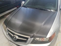 Ravoony Plus PET Gloss 6D Carbon Fiber Car Wrap review Jennifer Fraley