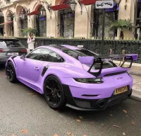 Ravoony Plus Glossy Lavender Purple Car Wrap review 0