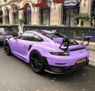 Ravoony Plus Glossy Lavender Purple Car Wrap review Bob Ross