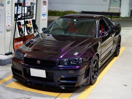 Ravoony Plus PET Gloss Midnight Purple Car Vinyl Wrap review 