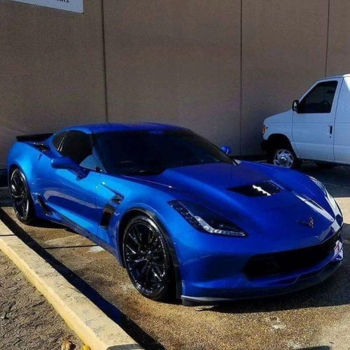 Ravoony Plus Tesla Gloss Deep Blue Vinyl Car Wrap review 