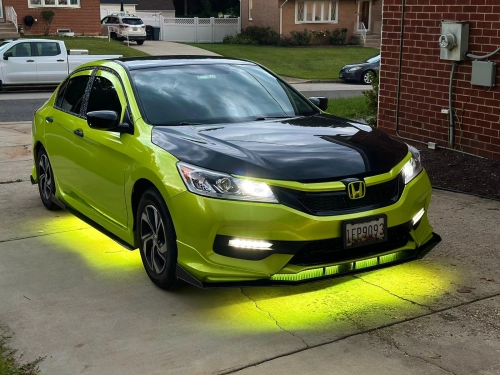Ravoony Plus BMW Gloss Satin Neon Yellow Car Vinyl Wrap review 