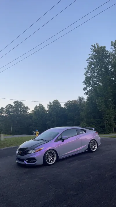 Ravoony Plus PET Twin Candy Grey Purple Color Fliper Car Wrap review Flor Torres 00