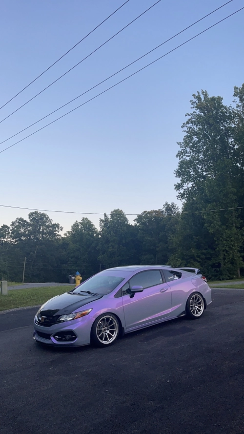 Ravoony Plus Twin Candy Grey Purple Color Fliper Car Wrap review 