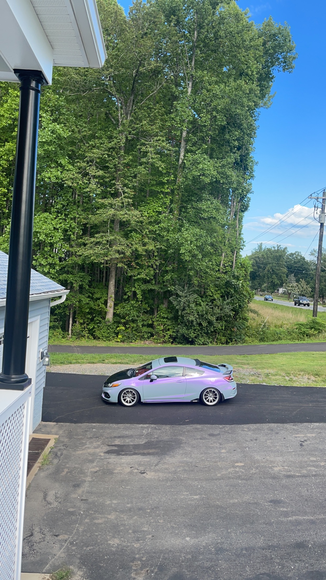 Ravoony Plus Twin Candy Grey Purple Color Fliper Car Wrap review Flor Torres 01