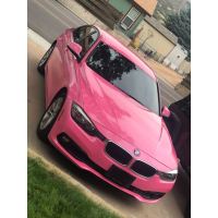 Ravoony Plus PET Glossy Princess Pink Vinyl Car Wrap  review 0