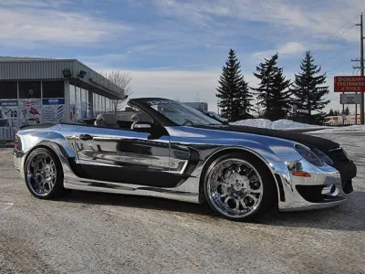 Ravoony Plus Gloss Silver Chrome Wrap review Grandon Aubert 01