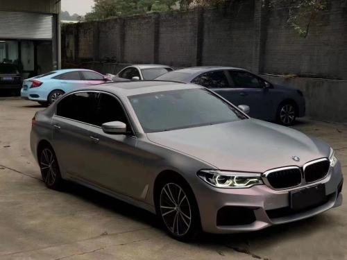 Ravoony Plus Matte Diamond Grey Red Color Flip Vinyl Wrap review 