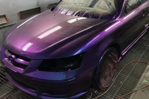 Ravoony Plus Gloss Flowing Phantom Purple Chameleon Wrap review 