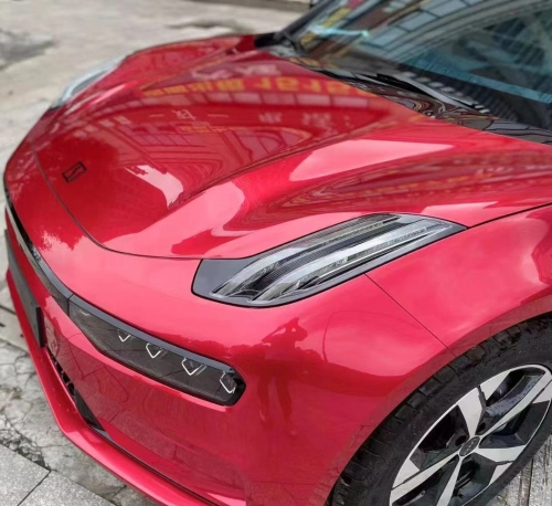 Ravoony Plus Gloss Liquid Ruby Red Vinyl Car Wrap review 
