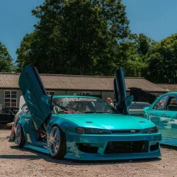  Ravoony Plus Gloss Metal Paint Ocean Blue Car Wrap review Marie Rene_Nicolas