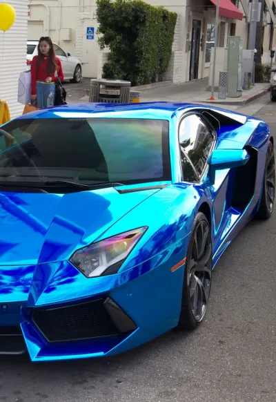 Ravoony Plus Glossy Chrome Blue Car Vinyl Wrap review seo espinoza