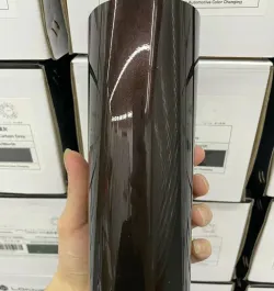 Ravoony Plus Gloss Metallic Mahogany Red Vinyl Wrap review Laurin Klotz 01