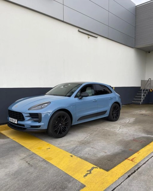 Ravoony Plus PET Gloss China Blue Car Vinyl Wrap review 