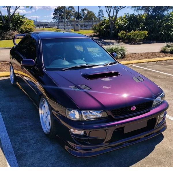 Ravoony Plus Gloss Midnight Purple Car Vinyl Wrap review Beck Spear
