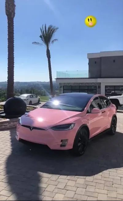 Ravoony Plus Gloss Crystal Peach Pink Car Vinyl Wrap review Nayati Bickerdyke 00