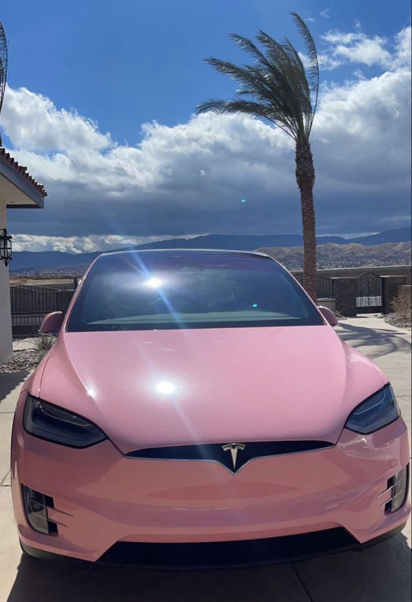 Ravoony Plus PET Gloss Crystal Peach Pink Car Vinyl Wrap review Nayati Bickerdyke 01