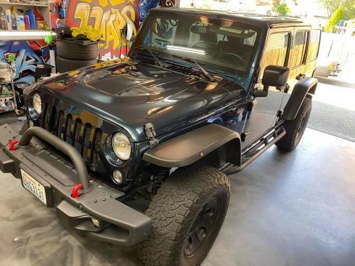 Ravoony Plus Gloss Pearlized Benz Emerald Green Car Vinyl Wrap review 