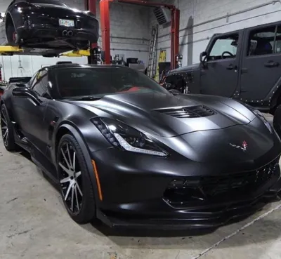 Ravoony Plus PET Satin Black Car Wrap review King Durr
