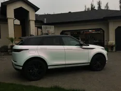 Ravoony Plus Matte White To Pink Car Vinyl Wrap review Jared Novak 02