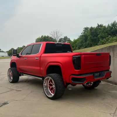 Ravoony Plus Matte Chrome Red Vinyl Car Wrap review Nathon Kazlauciunas 01