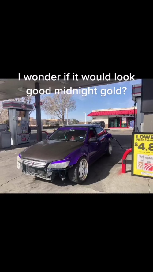 Ravoony Plus Gloss Midnight Gold Car Wrap review Hope medeiros