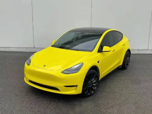 Ravoony Plus Crystal Maize Yellow Car Vinyl Wrap review 