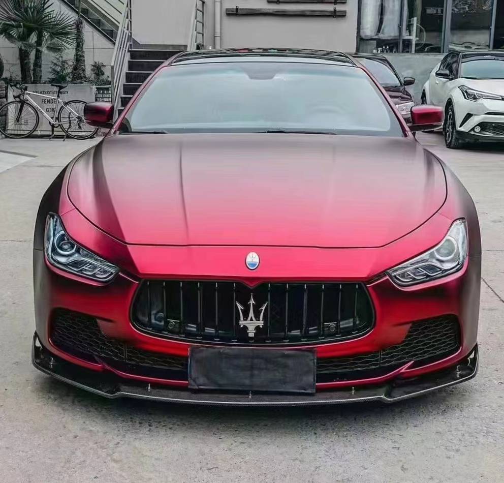 Ravoony Plus PET Matte Chrome Romanee Red Vinyl Car Wrap review Eastman Munoz