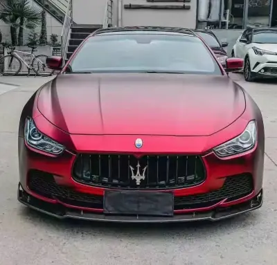 Ravoony Plus Matte Chrome Romanee Red Vinyl Car Wrap review Eastman Munoz
