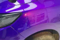 Ravoony Plus Glossy Explosion Purple Car Vinyl Wrap review 0