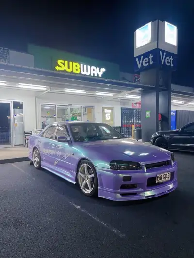 Ravoony Plus Twin Candy Purple Green Car Wrap review Ahmed Abdu 00