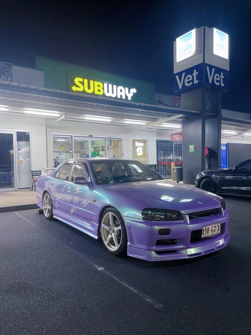 Ravoony Plus Twin Candy Purple Green Car Wrap review 