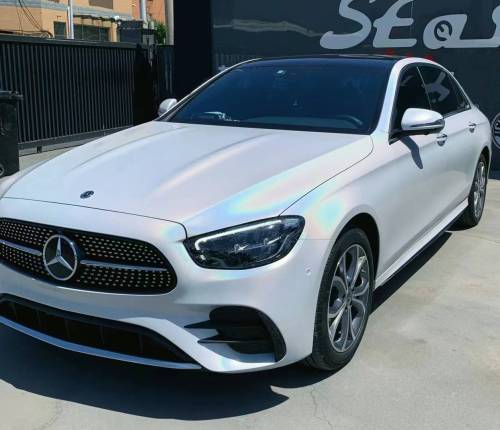 Ravoony Plus Matte Laser White Car Vinyl Wrap review