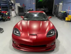 Ravoony Plus Matte Red Metallic Car Vinyl Wrap review Barbara Laiche 03