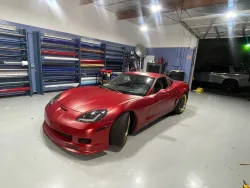 Ravoony Plus Matte Red Metallic Car Vinyl Wrap review Barbara Laiche 02