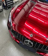 Ravoony Plus Gloss Metallic Vampire Red Vinyl Car Wrap review 1