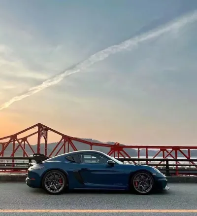 Ravoony Plus Glossy Porsche Deep Blue Car Vinyl Wrap review Don Steward 