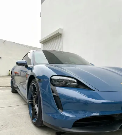 Ravoony Plus Porsche Gloss Neptune Blue Vinyl Car Wrap review kenny p  00